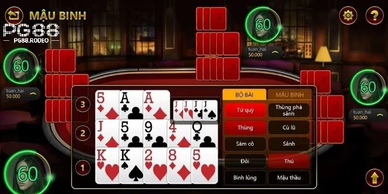 Khám Phá Mậu Binh PG88 | Game Bài Cân Não, Cực Hấp Dẫn 4 Bí quyết chinh phục mậu binh tại pg88